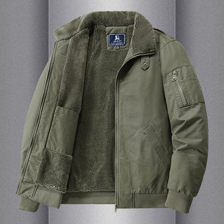 Herren Gemütliche Teddyjacke Drune