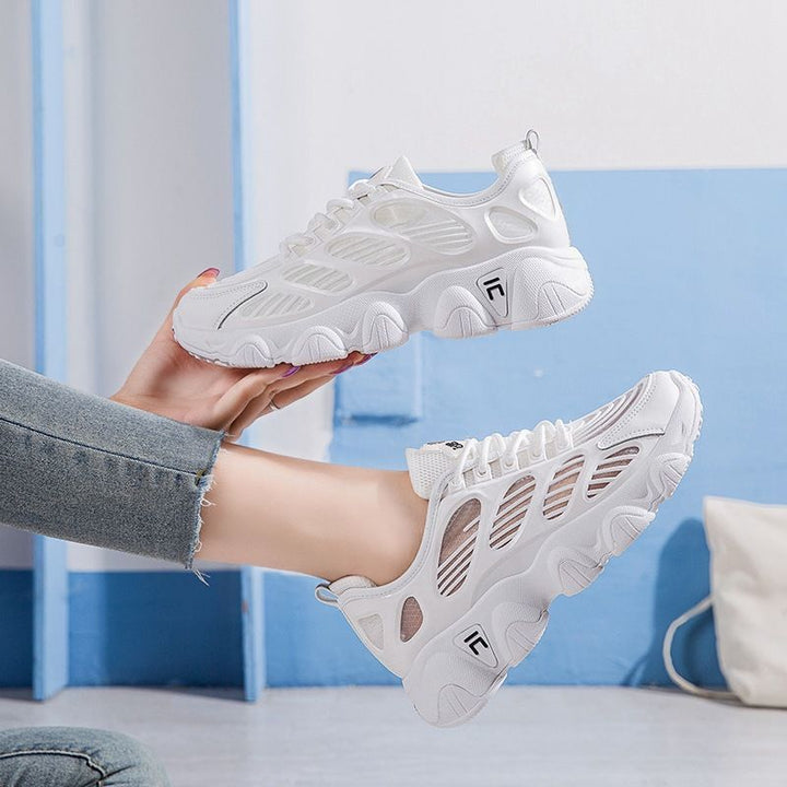 Damen Atmungsaktive Freizeitsneaker mit flexibler Laufsohle Drune