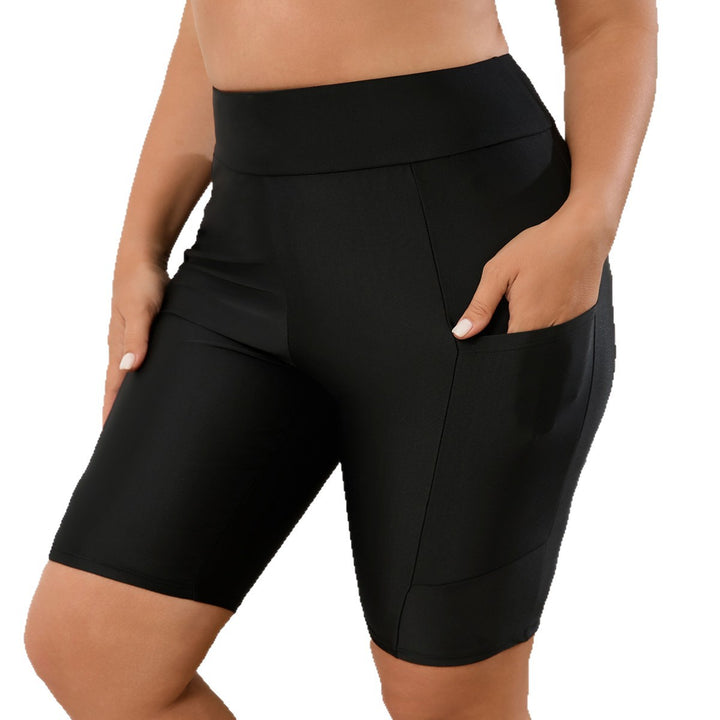 Damen Sportliche Hochbundshorts Drune
