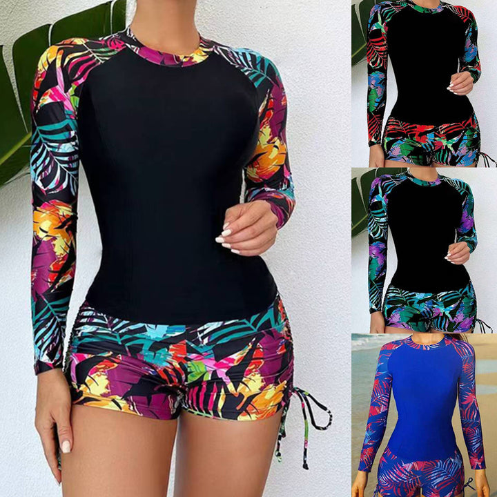 Damen UV-Schutz Rashguard mit Shorts Drune