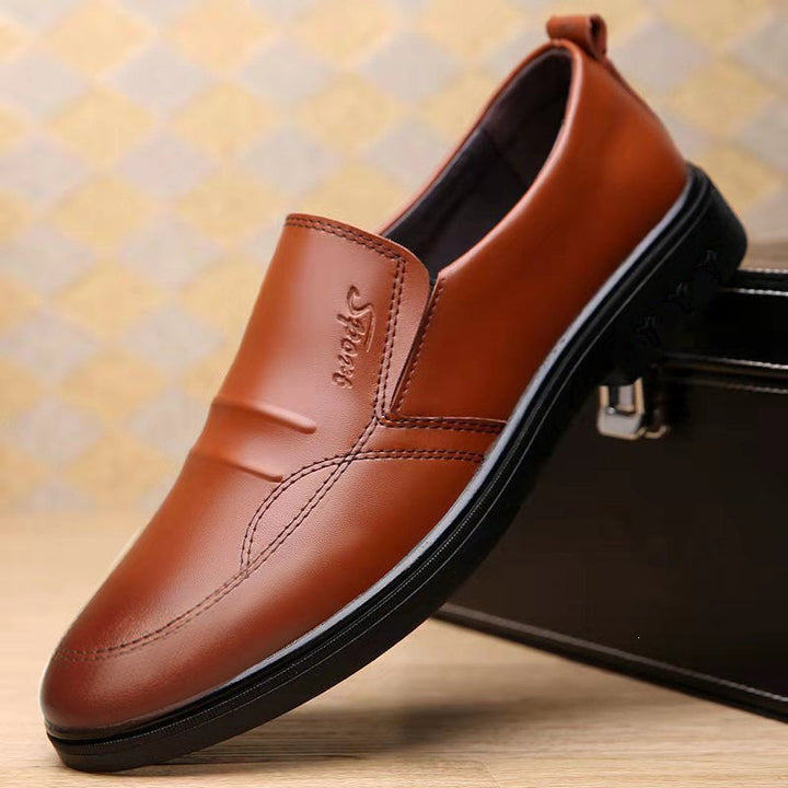 Herren Elegante und Bequeme Slip-On Lederschuhe Drune 1788175386