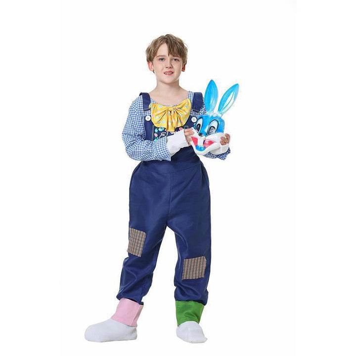 Jungen Clownskostüm mit bunten Details Drune