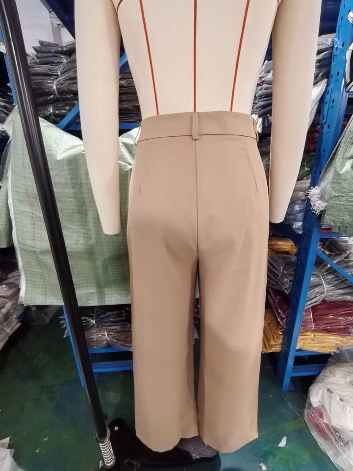 Damen weite Stoffhose Drune