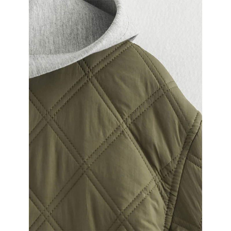 Damen Steppjacke mit herausnehmbarer Kapuze Drune
