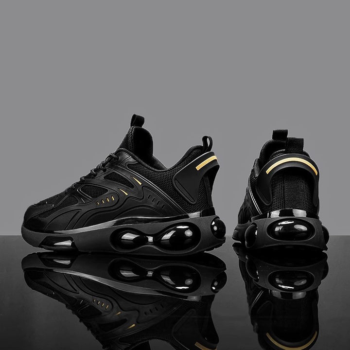 Unisex City-Performance-Sneaker mit luftgepolsterter Pod-Zwischensohle, atmungsaktivem Mesh-Obermaterial und verstärkter Fersenkappe Drune