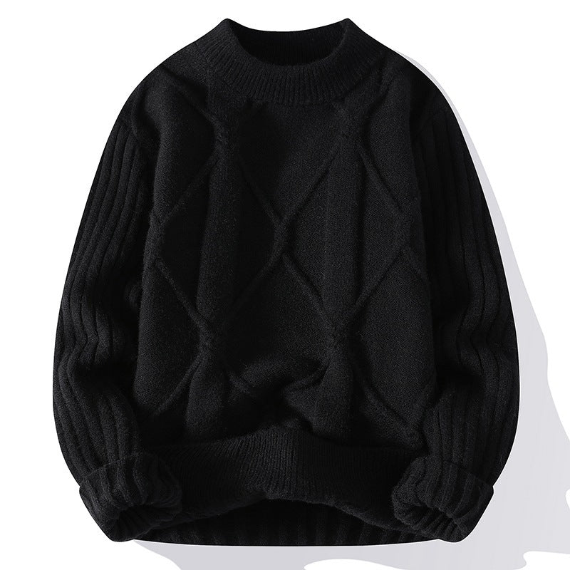 Damen eleganter Strickpullover mit hochwertigem Zopfmuster und modischem Schnitt Drune