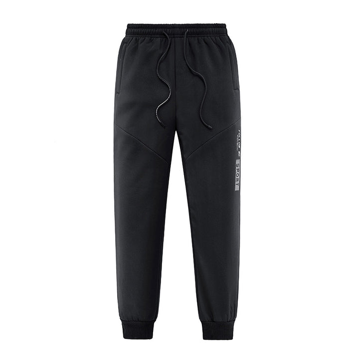 Herren Sportive Jogginghose im Tapered Fit mit Tunnelzug und elastischen Bündchen Drune