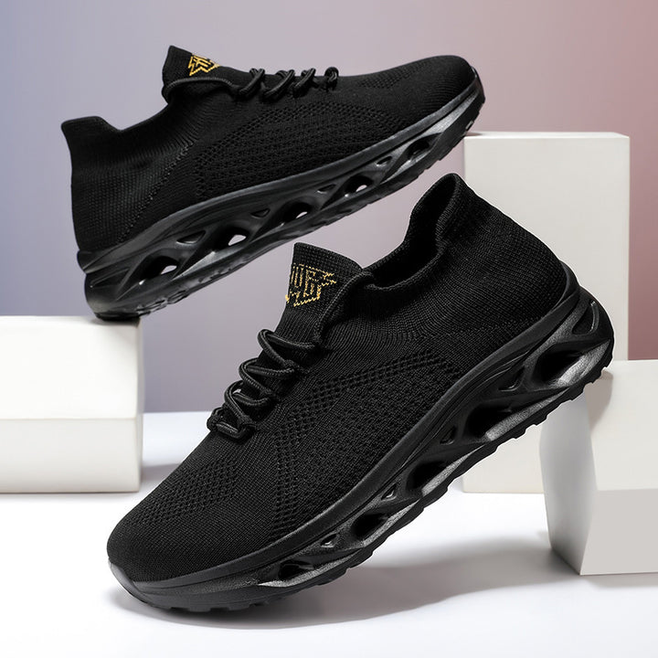 Unisex Strick-Sneaker mit sockenähnlichem Schaft und gedämpfter Luftsohle Drune