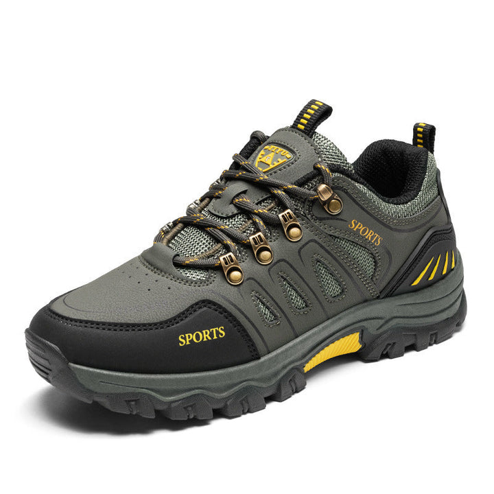 Herren Wanderschuhe mit rutschfester Profilsohle und atmungsaktivem Obermaterial Drune