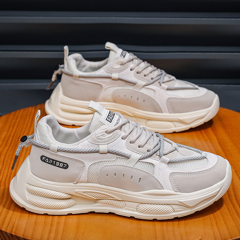 Damen Sportliche Sneakers mit luftdurchlässigem Mesh-Obermaterial und dämpfender Sohle Drune