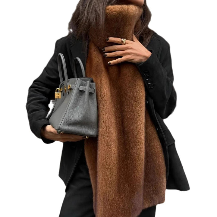 Damen Eleganter und weicher Schal aus hochwertigem Material Drune