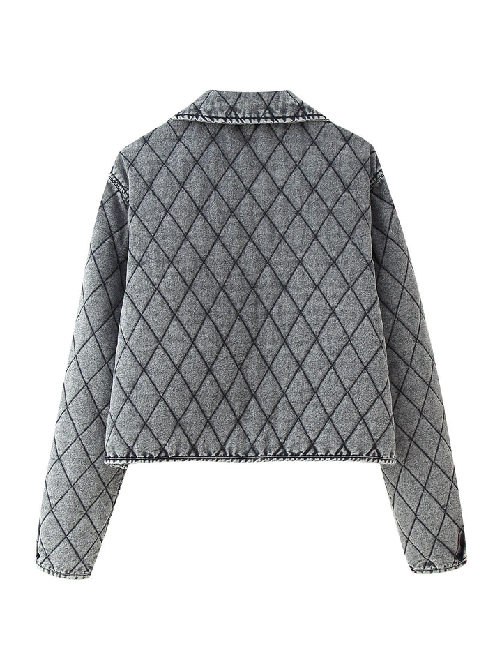 Damen Steppjacke mit legerem Schnitt Drune