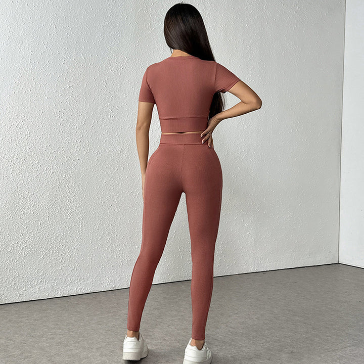 Damen Sportliches Fitness-Set Drune