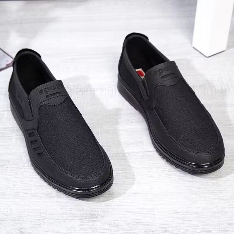 Damen sportliche Slip-On Sneakers mit atmungsaktivem Mesh-Obermaterial Drune