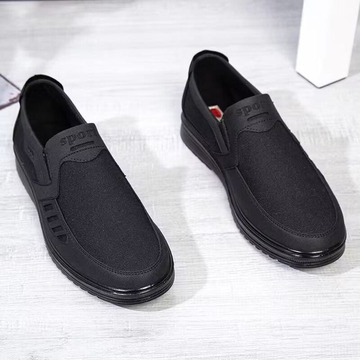 Damen sportliche Slip-On Sneakers mit atmungsaktivem Mesh-Obermaterial Drune
