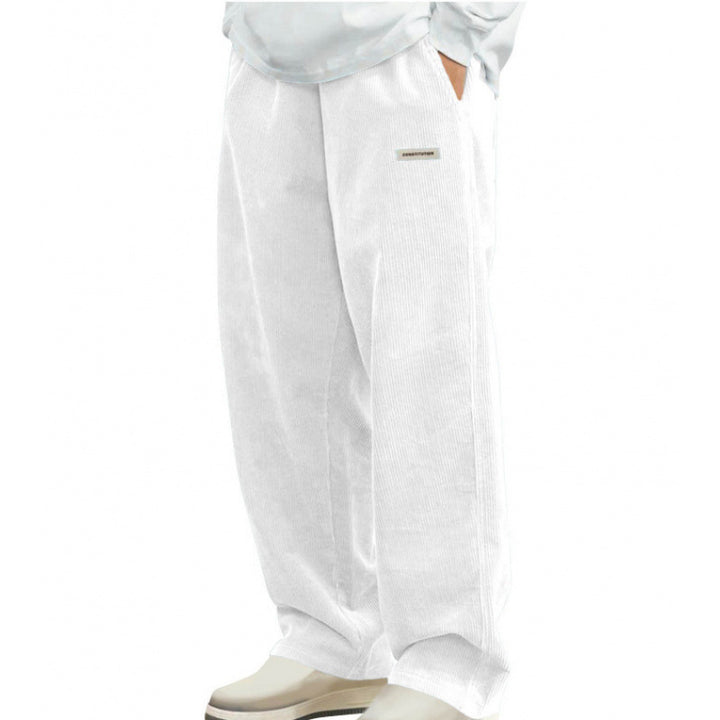 Herren Modische Cordhose Drune