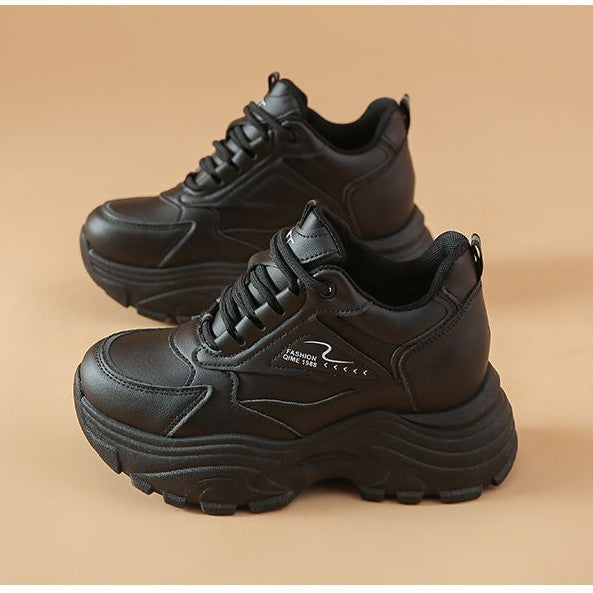 Damen Sportliche Chunky Sneakers mit robuster Profilsohle Drune