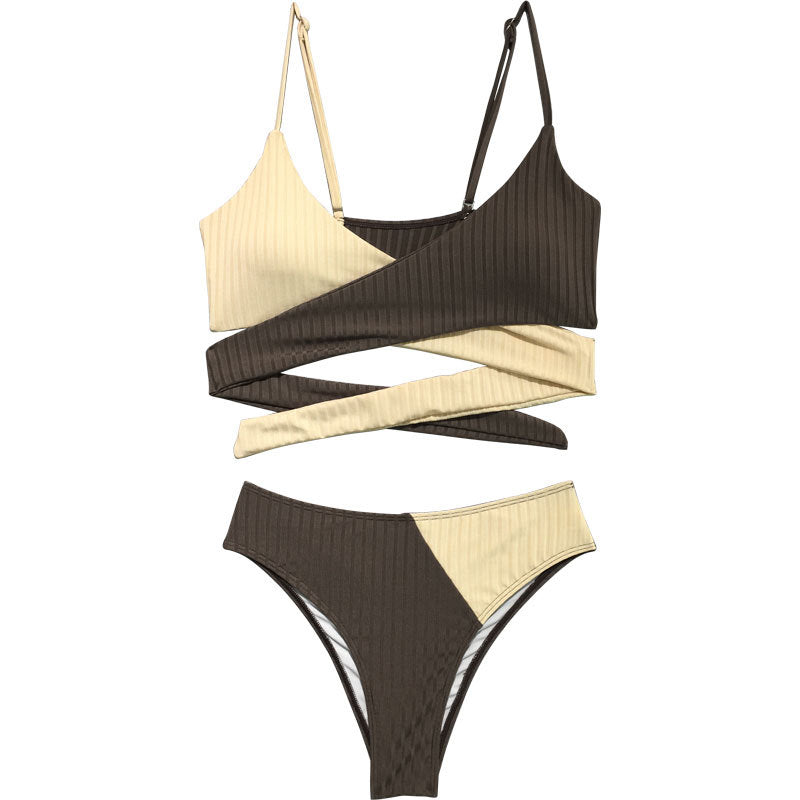 Damen Bikini mit raffinierter Wickel-Optik Drune