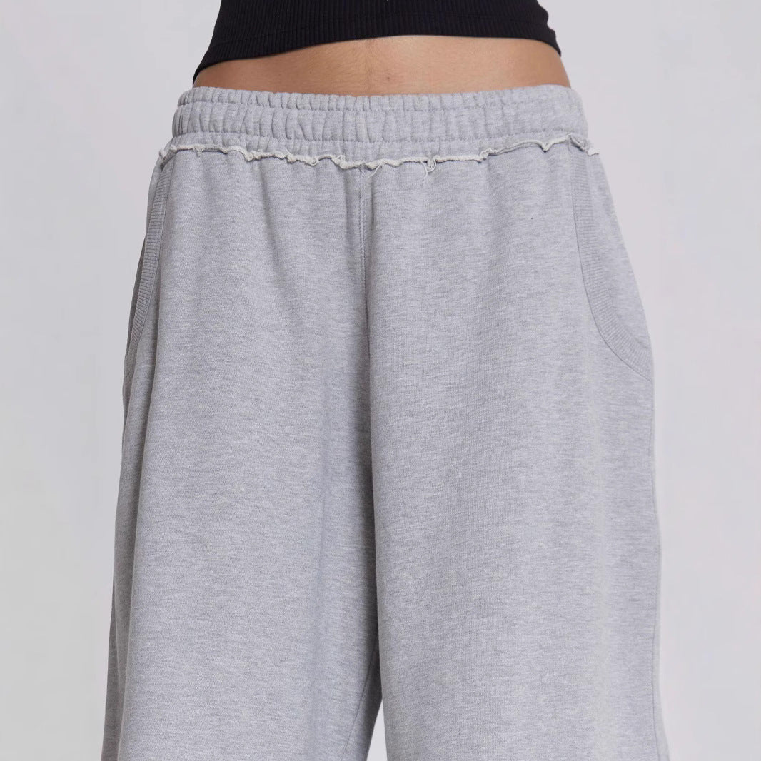 Damen High-Waisted Relaxed Fit Sweatshorts Drune