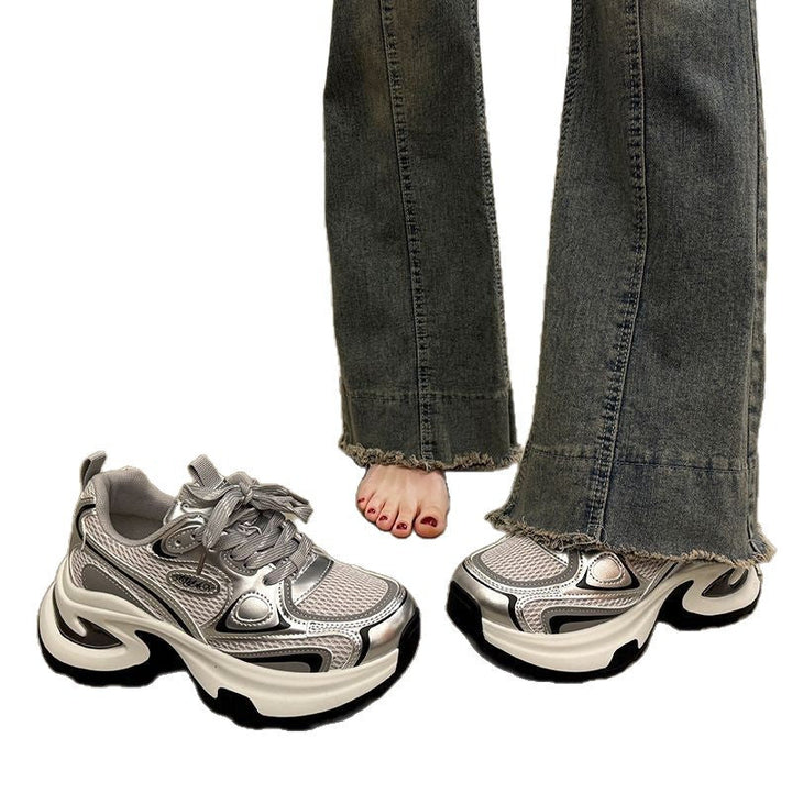 Damen Chunky Sneakers mit ergonomischer Dämpfung und sportlichem Design Drune