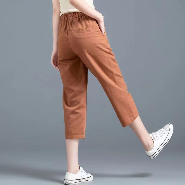 Damen modische Culotte Hose mit komfortablem Schnitt Drune