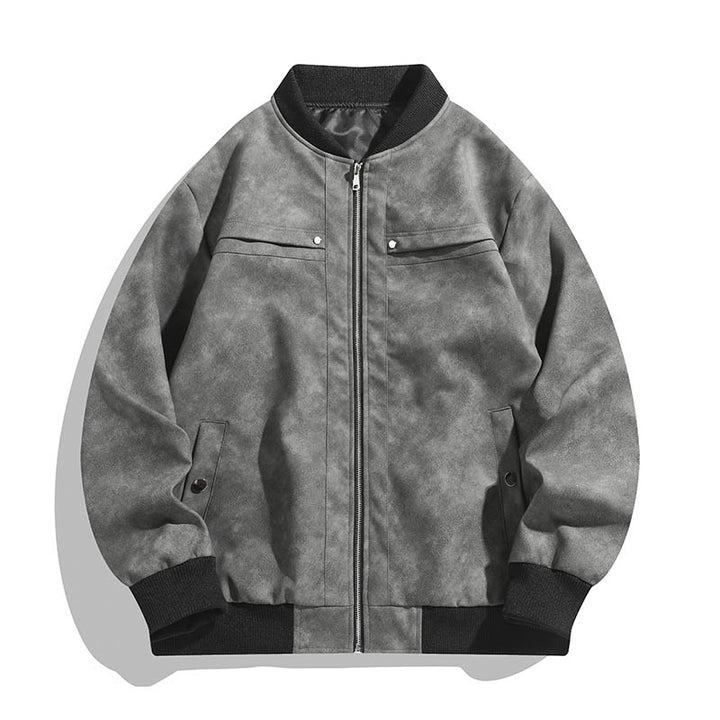 Herren Modische Bomberjacke im Vintage-Look Drune