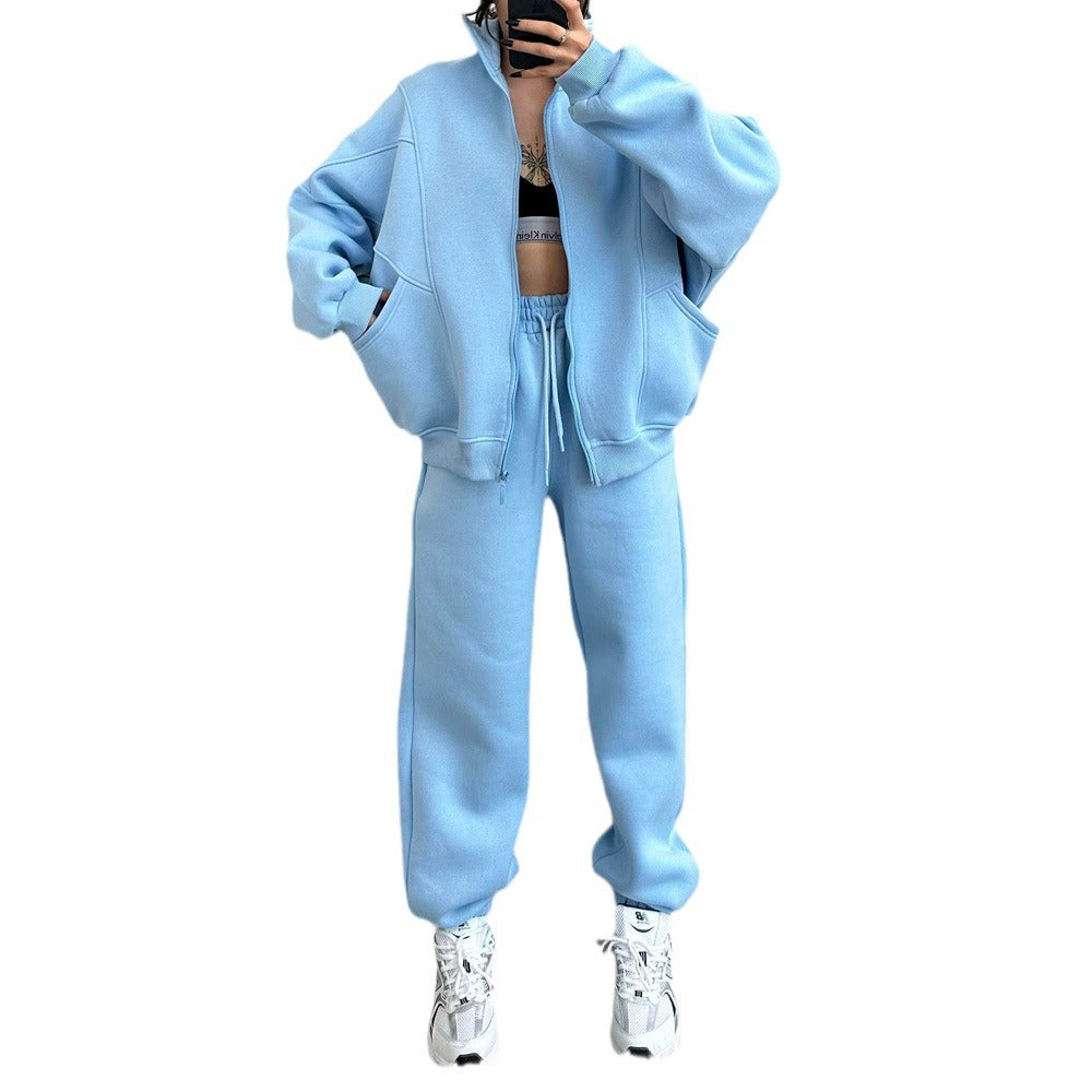 Damen sportliches Loungewear-Set mit hoher Qualität und lässigem Schnitt Drune