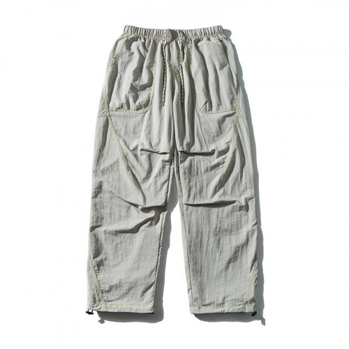 Unisex Weit geschnittene Outdoor-Hose mit elastischem Bund, Tunnelzug und verstellbarem Beinabschluss Drune