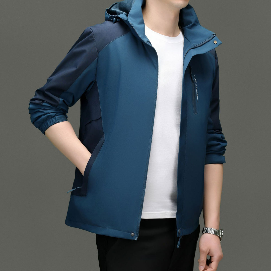 Herren Funktionsjacke mit hoch atmungsaktiver Membran und praktischen Taschen Drune