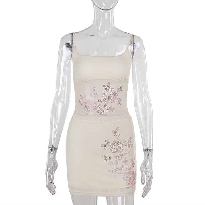 Damen Bodycon Kleid mit filigranen Spitzenakzenten Drune