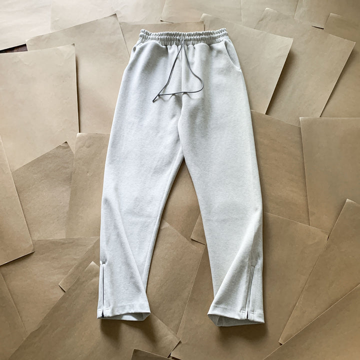 Damen Bequeme Sportliche Jogginghose mit Reißverschluss Drune