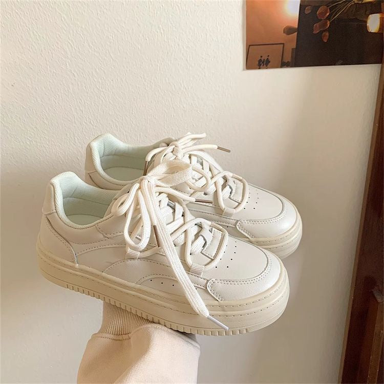 Damen modische Plattform Sneakers Drune