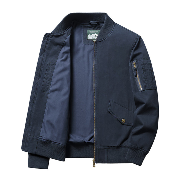 Herren Stilvolle Bomberjacke Drune