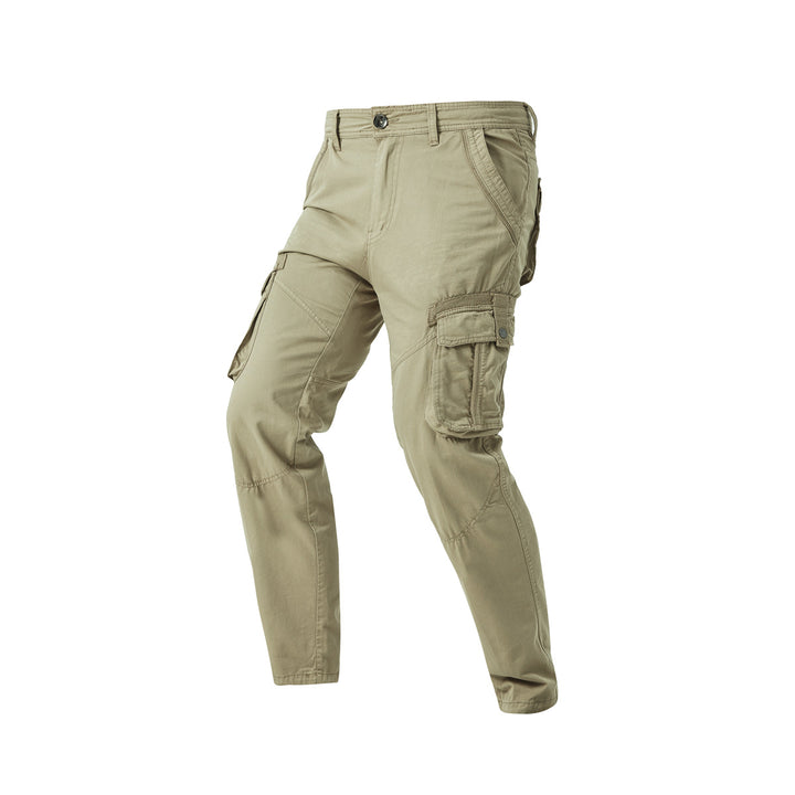 Herren Tapered Cargo‑Hose mit Mehrfachtaschen, Knieabnähern und Utility‑Details Drune