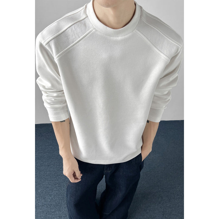 Herren Lässiger Sweatshirt mit Raglanärmeln Drune