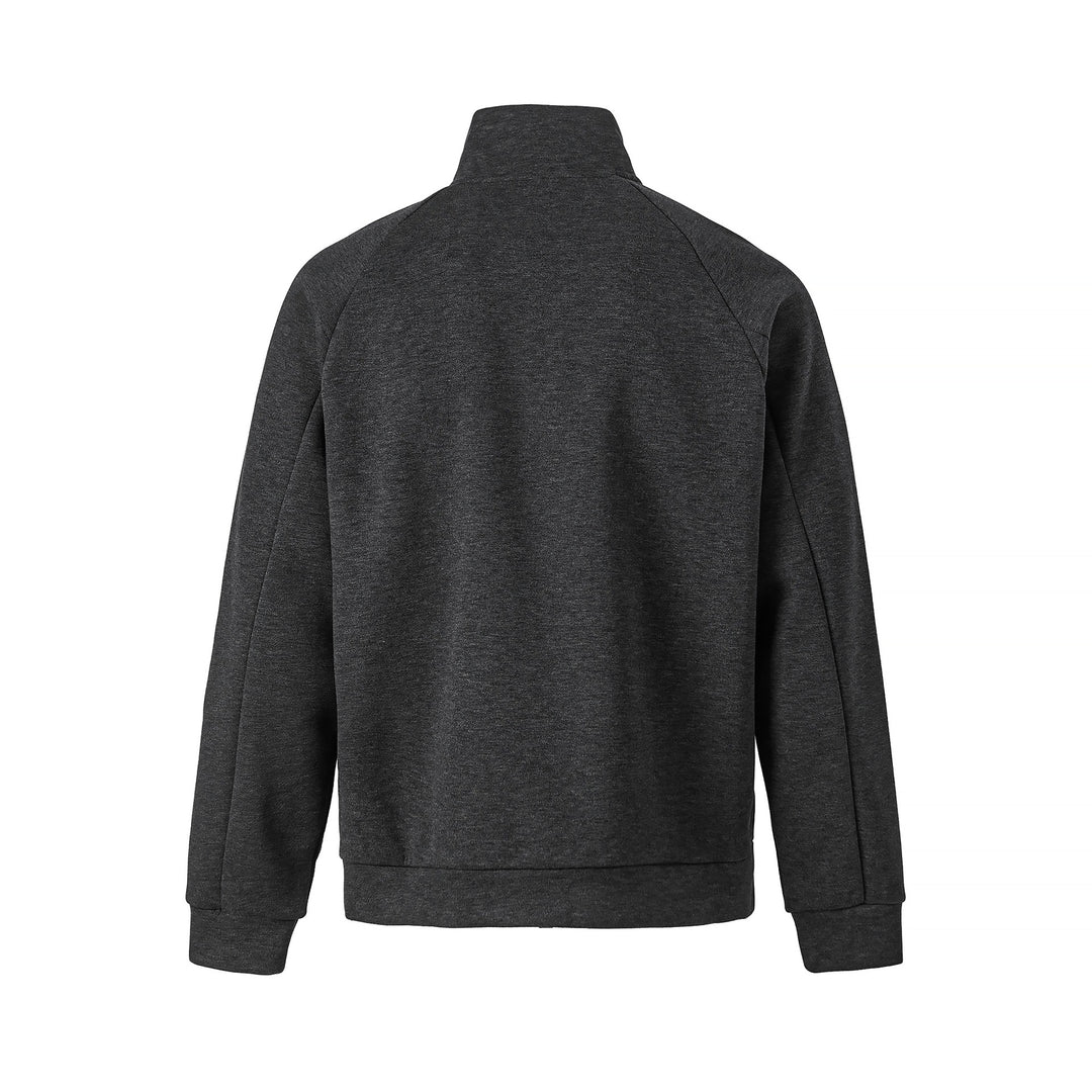 Unisex Halb‑Zip Oversize Sweatshirt mit Stehkragen und Raglanärmeln Drune