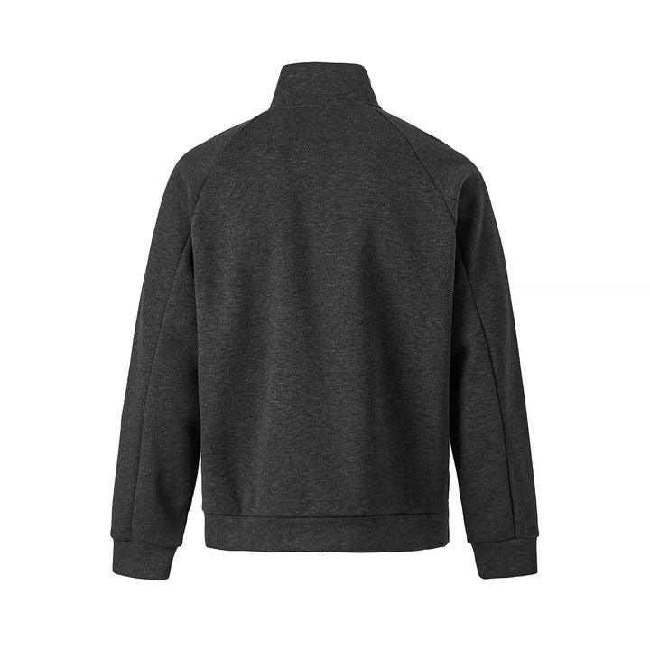 Unisex Halb‑Zip Oversize Sweatshirt mit Stehkragen und Raglanärmeln Drune