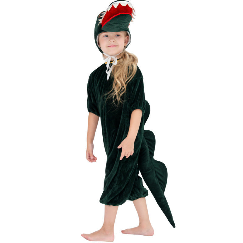 Mädchen Dinosaurier Kostüm Drune
