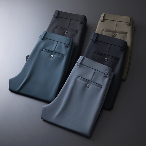 Herren Hochwertige Chino-Hose Drune