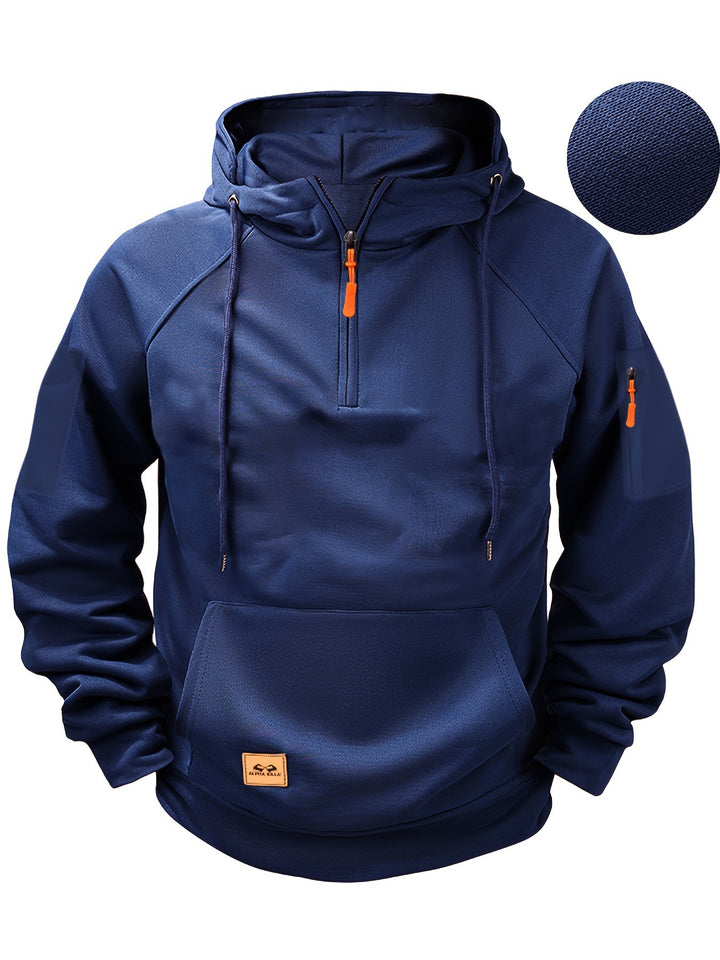 Herren Thermo-Fleece Kapuzenpullover Drune