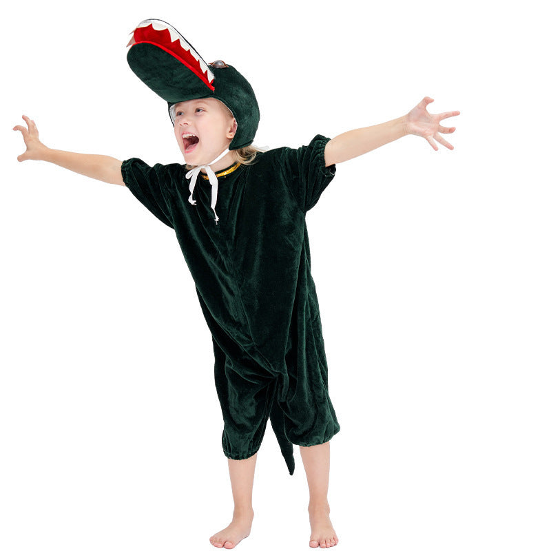Mädchen Dinosaurier Kostüm Drune