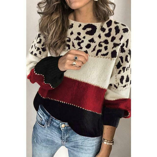 Drune | Patchwork Gedruckt Leopard
