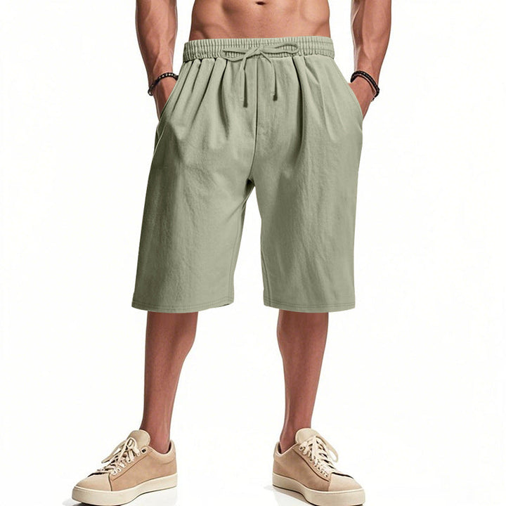Herren bequeme Cargo-Shorts mit elastischem Bund und großzügigen Taschen Drune