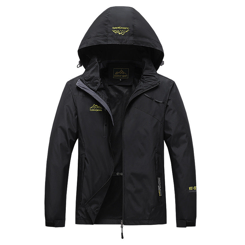 Herren Hochwertige Outdoor-Jacke Drune