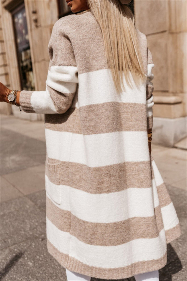 Drune | Bunte karierte Strickjacke für Herbst und Winter