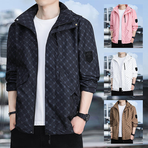 Herren Modische Leichte Outdoorjacke Drune