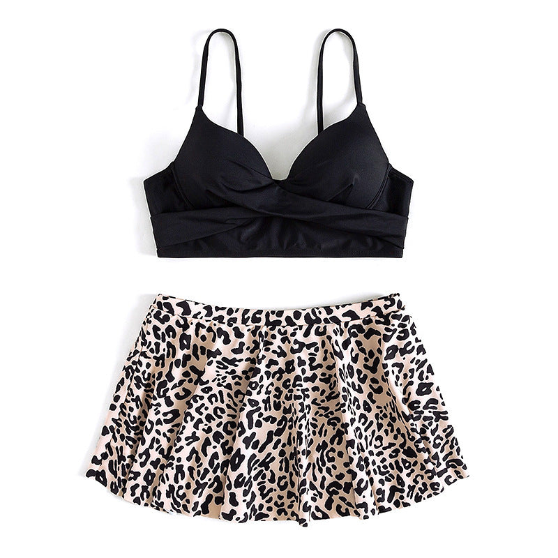 Damen Bade-Rock mit integrierter Bikinibra Drune