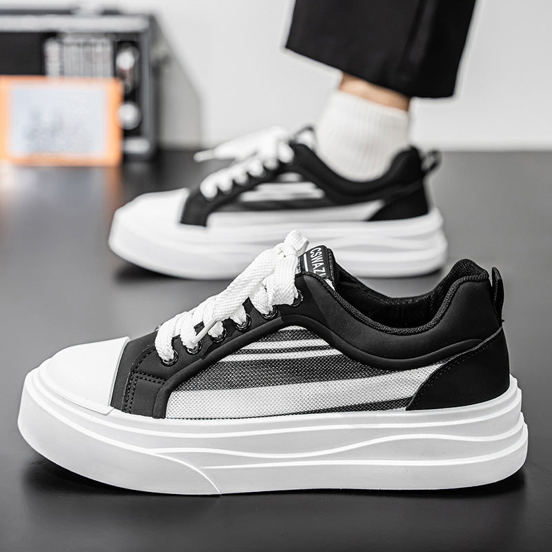 Damen Chunky Sneakers mit atmungsaktiven Einsätzen und modischen Designelementen Drune
