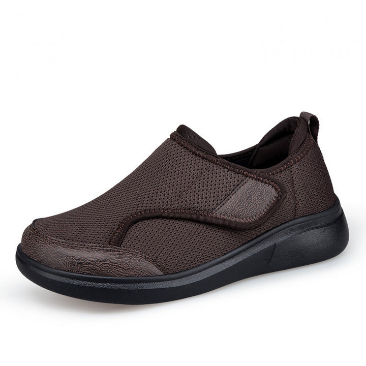 Damen Komfort-Slipper mit atmungsaktivem Mesh und elastischem Einstieg Drune