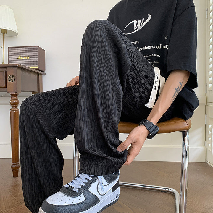 Damen Strukturierte und elegante Freizeithose Drune